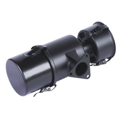 Фільтр повітряний з подвійною фільтрацією TT AGRO MOTO на бензиновий двигун 178F, нижня висока склянка, висота загальна - 280 мм