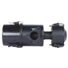 Фільтр повітряний з подвійною фільтрацією TT AGRO MOTO на бензиновий двигун 178F, нижня висока склянка, висота загальна - 280 мм