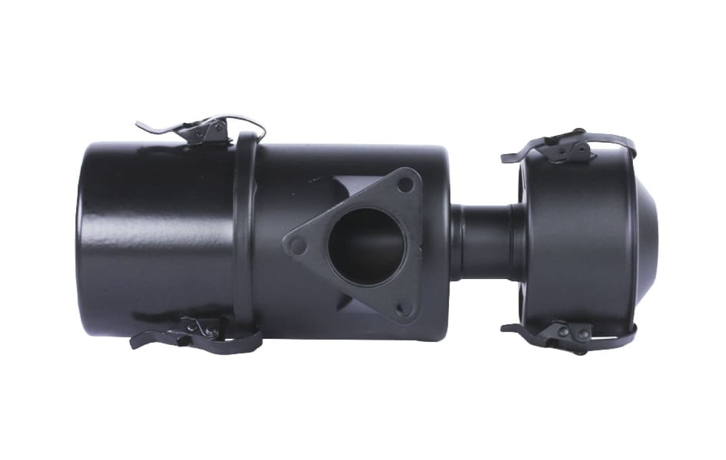 Фільтр повітряний з подвійною фільтрацією TT AGRO MOTO на бензиновий двигун 178F, нижня висока склянка, висота загальна - 280 мм