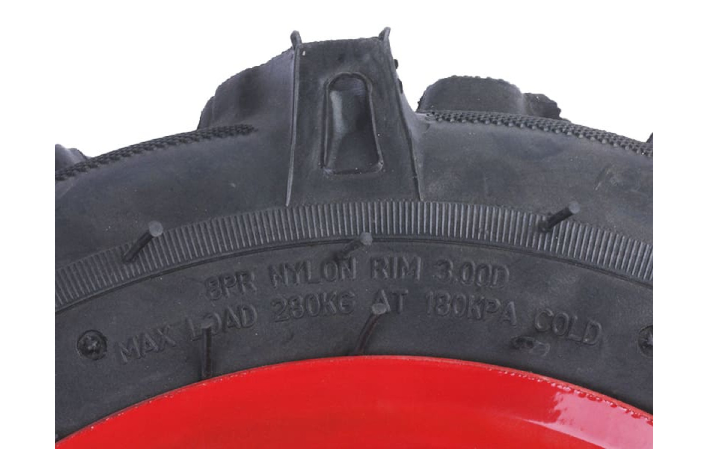 Колесо в сборе 4.00×10 TTG, под 5 болтов, Ø центрального отверстия - 110 мм, межболтовое 82 мм