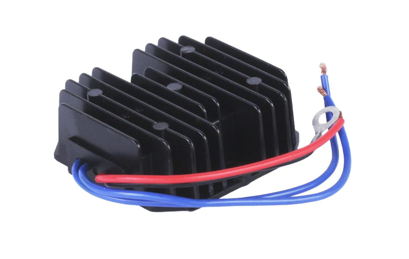 Реле зарядки TT AGRO MOTO на дизельний двигун 195N, чорний, міжцентрове отвори кріплення - 65 мм