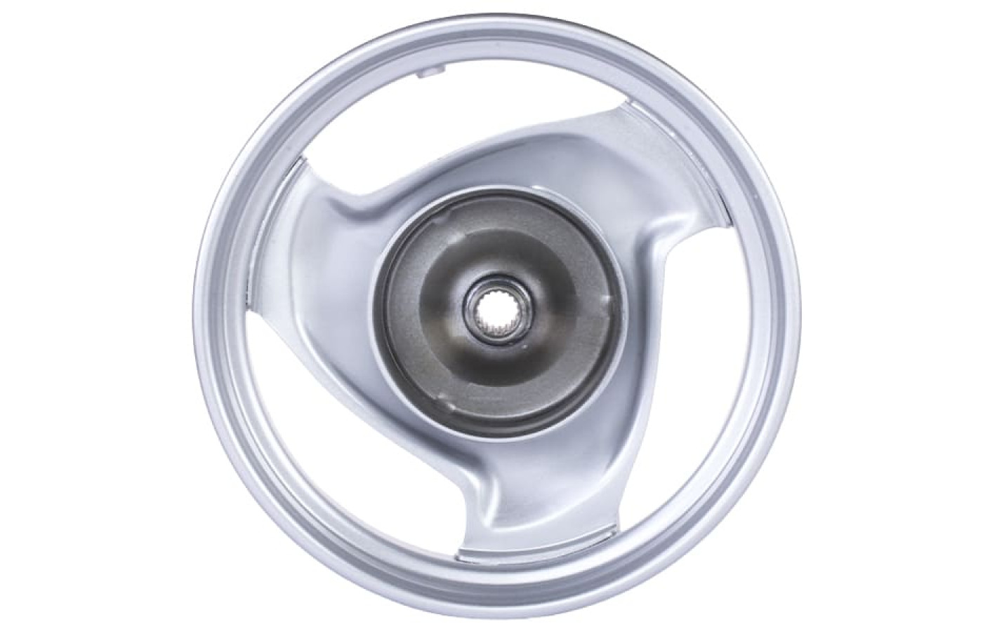 Диск задний стальной 10×2,15 TT AGRO MOTO (барабанный тормоз) на скутер Yamaha JOG 50, под камеру