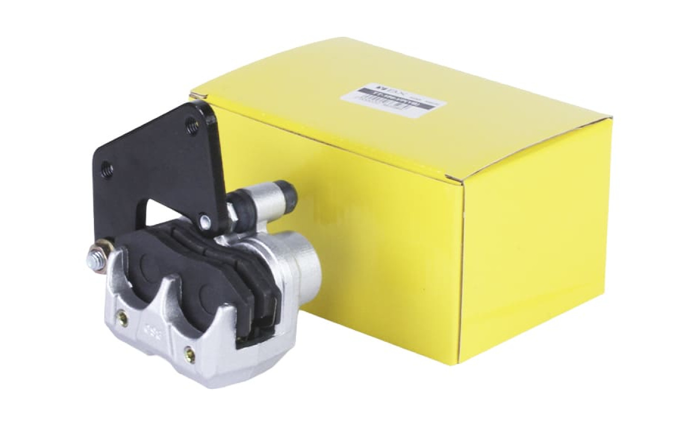 Суппорт тормозной дисковый YBX на четырехтактный двигатель 4T GY6 50/150, задний двухпоршневой