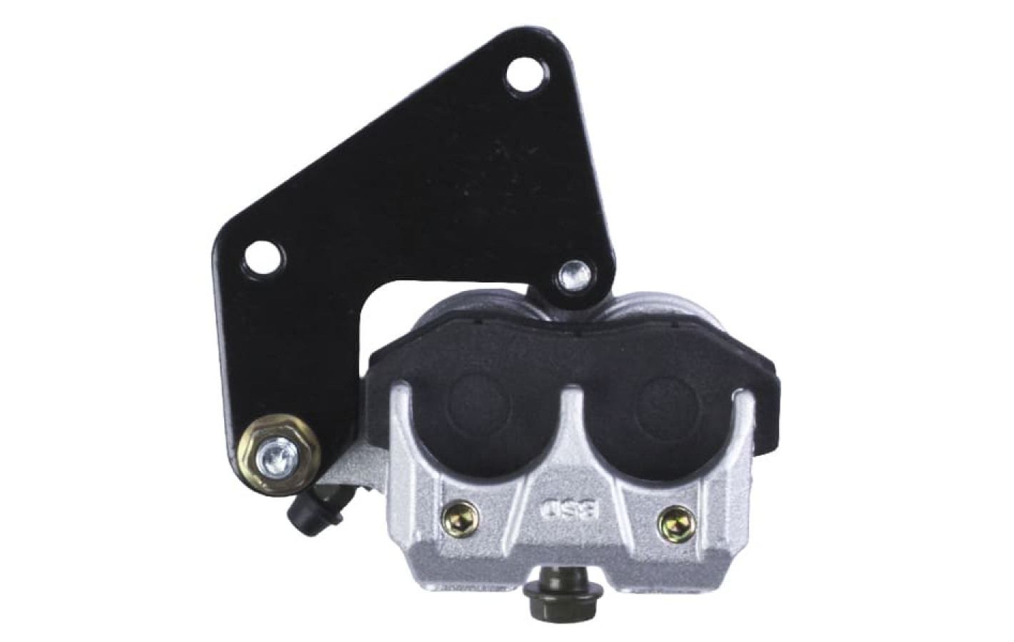 Суппорт тормозной дисковый YBX на четырехтактный двигатель 4T GY6 50/150, задний двухпоршневой