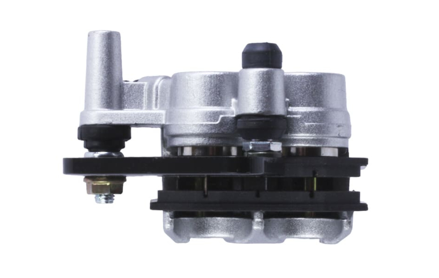 Суппорт тормозной дисковый YBX на четырехтактный двигатель 4T GY6 50/150, задний двухпоршневой