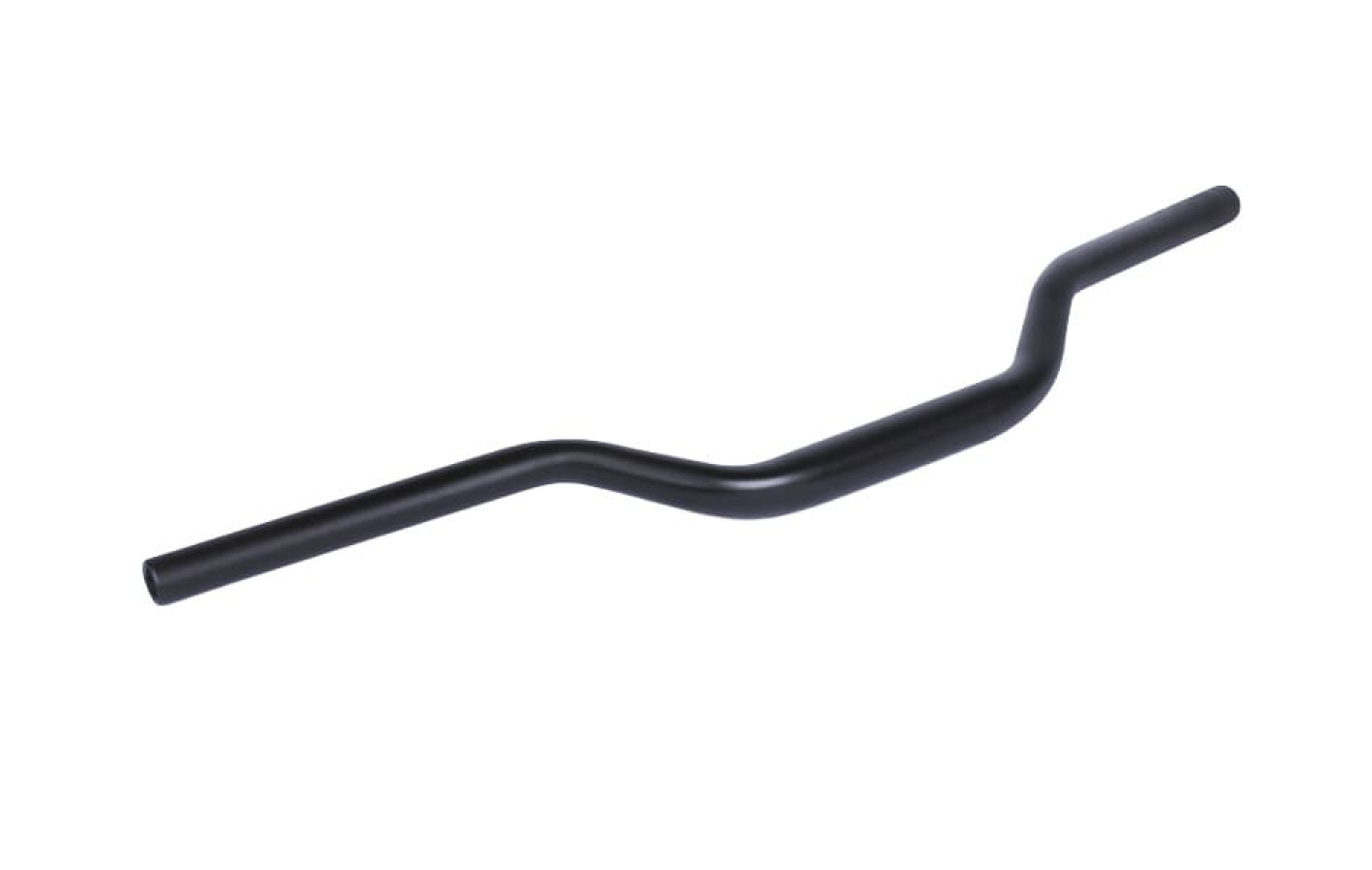 Кермо низьке YBX на мотоцикл, Black, алюміній