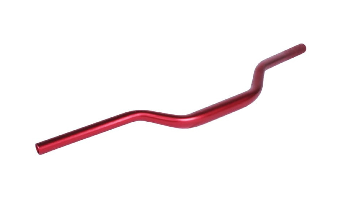 Кермо низьке YBX на смотоцикл, Red, алюміній