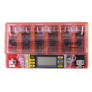 Акумулятор гелевий TT AGRO MOTO YB9-BS 9АH, 137×76×134 мм на бензиновий генератор, помаранчевий, з дисплеєм