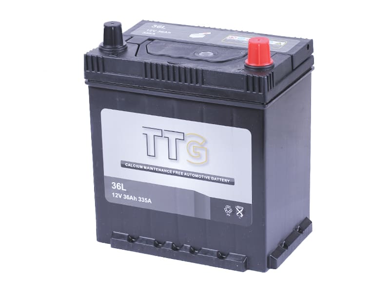 Акумулятор TTG 36AH 12V (L) 202×135×222 мм на дизельный генератор