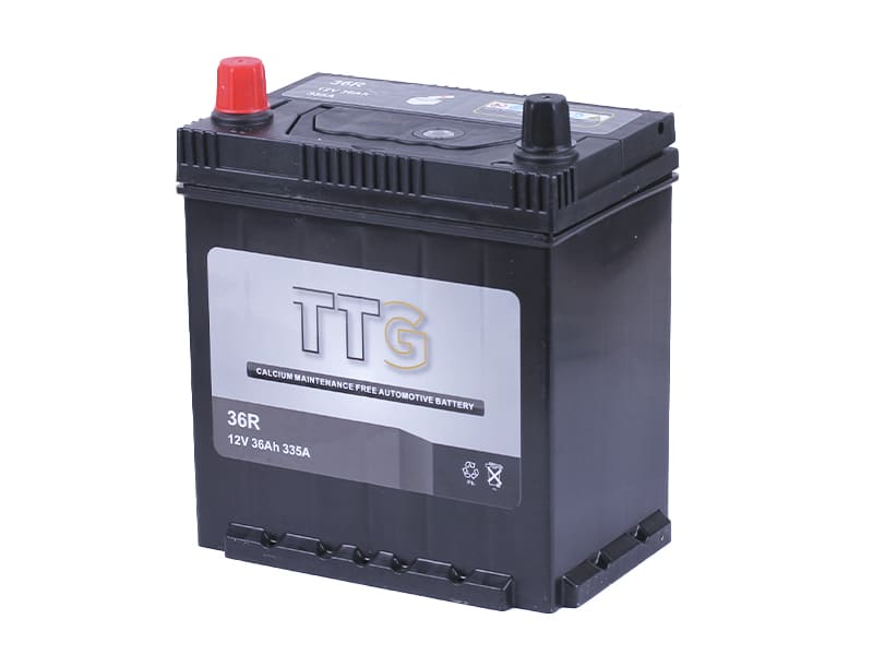 Акумулятор TTG 36AH 12V (R) 202×135×222 мм на дизельный генератор