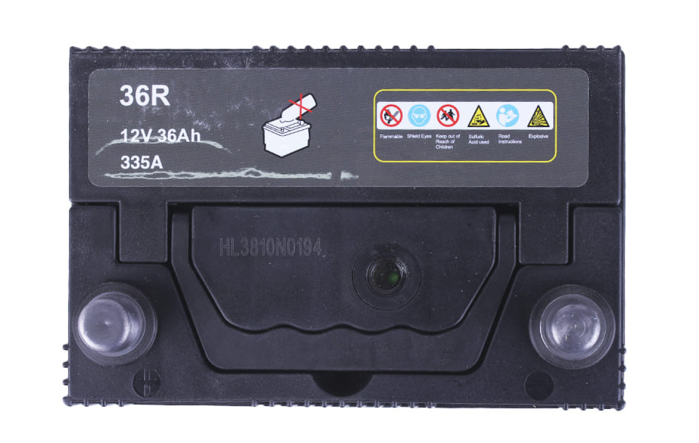 Акумулятор TTG 36AH 12V 202×135×222 мм на дизельний генератор