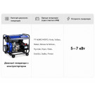 Акумулятор TTG 36AH 12V (R) 202×135×222 мм на дизельный генератор