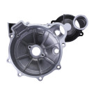 Крышка двигателя левая YBX на бензиновый двигатель CB-250CC, черный цвет, высота - 70 мм