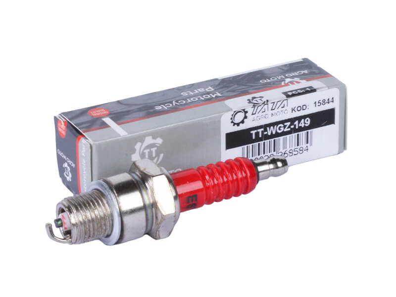 Свеча E6TC BEST TT AGRO MOTO на двухтактный бензиновый двигатель 2T, хром