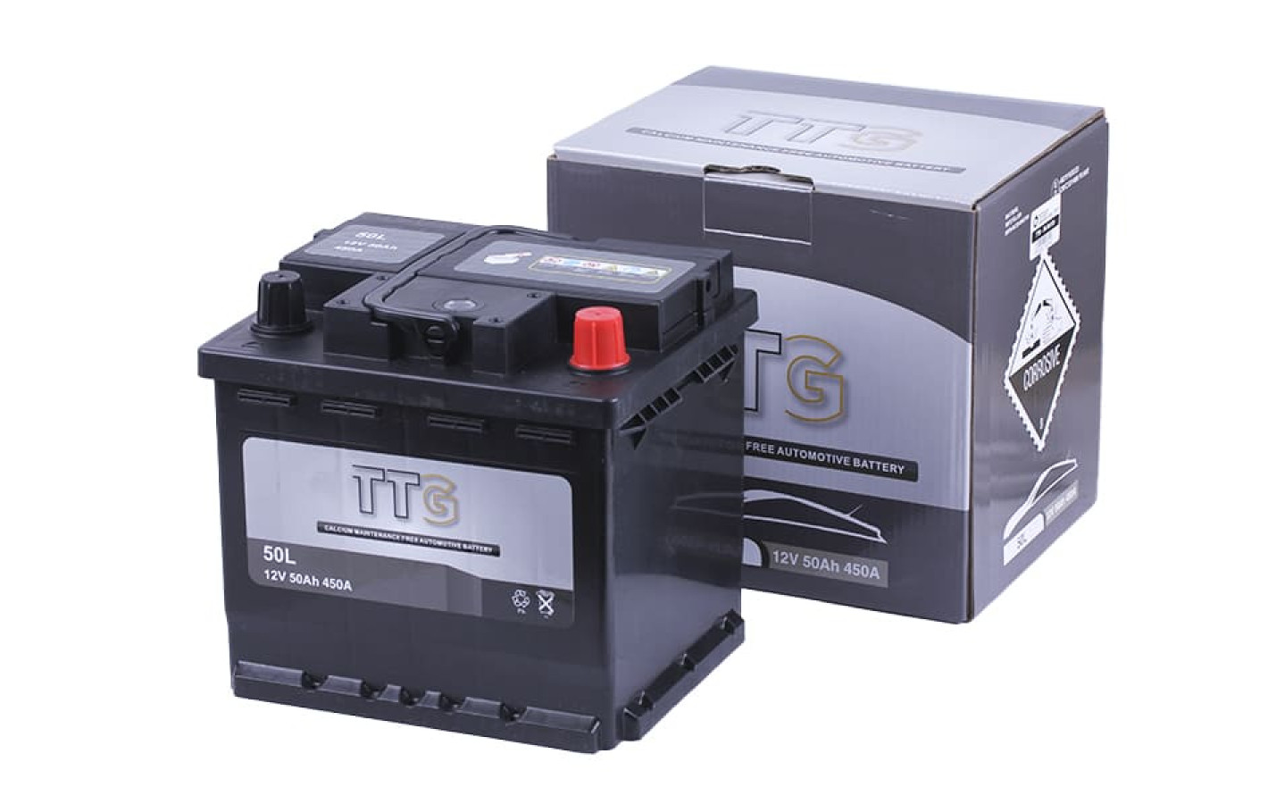 Аккумулятор TTG 50AH 12V 207×175×190 мм