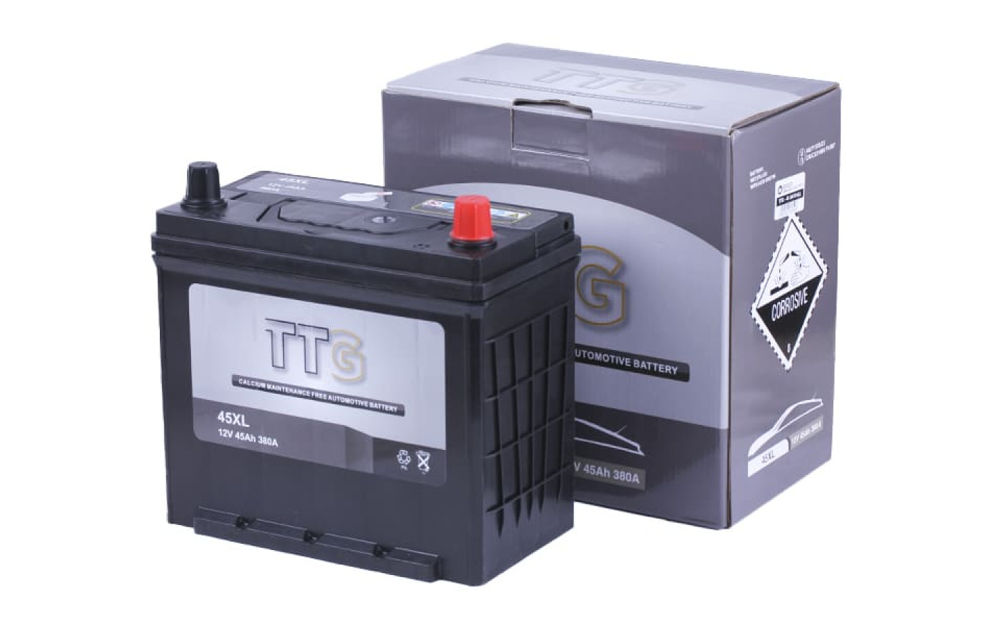 Аккумулятор TTG 45AH 12V (L) 236×136×222 мм