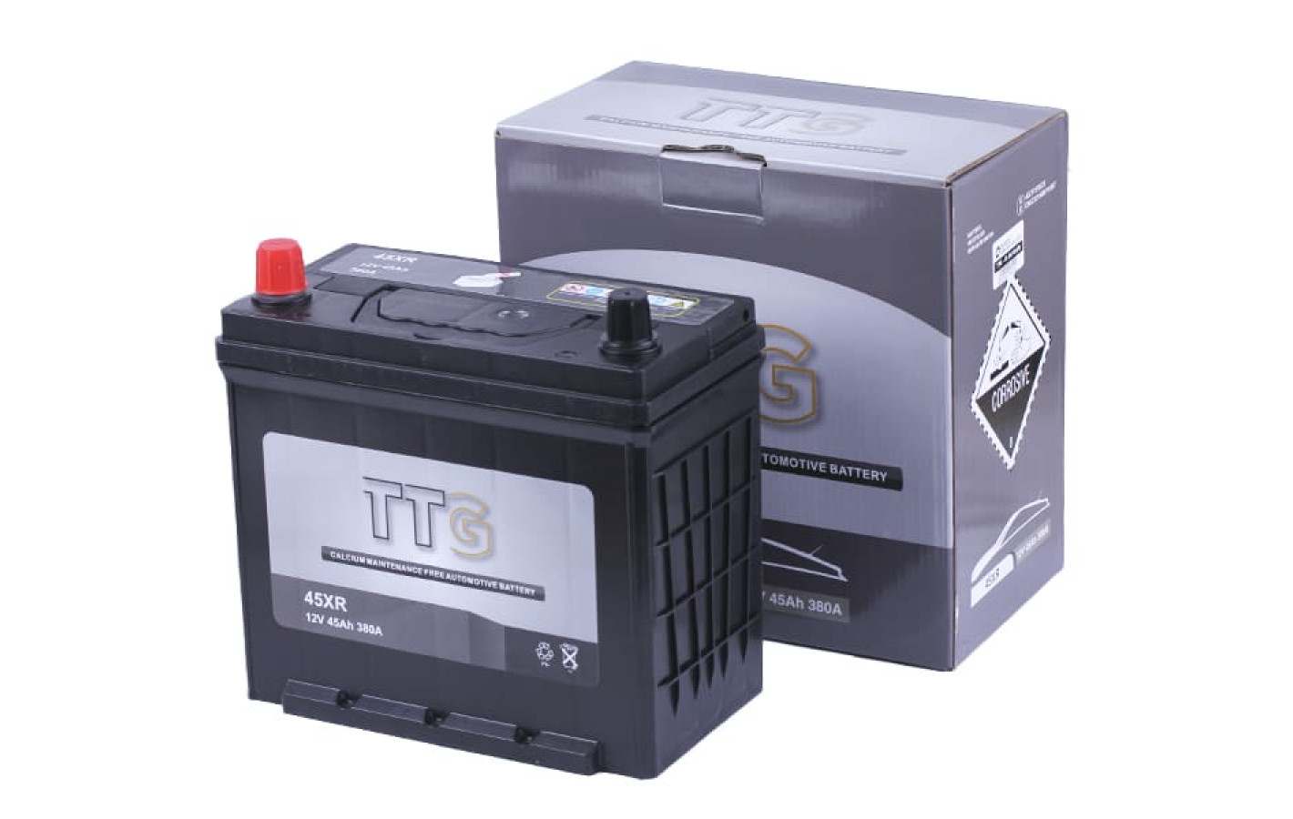 Аккумулятор TTG 45AH 12V (R) 236×136×222 мм