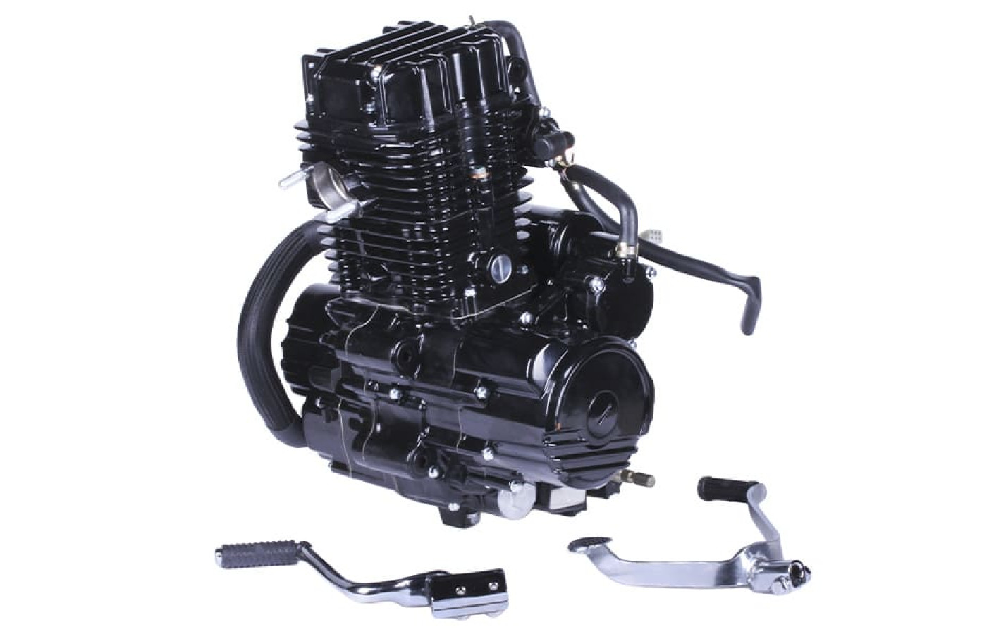 Двигун бензиновий CG300-2 TT AGRO MOTO на мотоцикл, 170мм, з водяним охолодженням, 25 к.с.