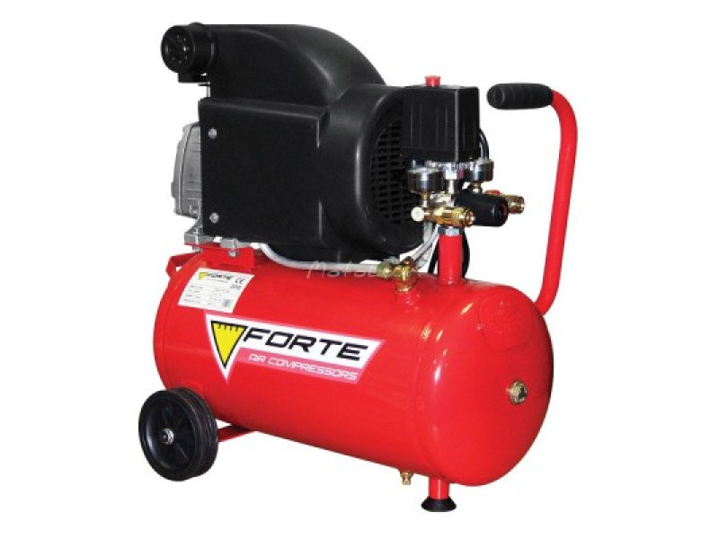 Компресор Forte FL-24 поршневий пересувний побутовий