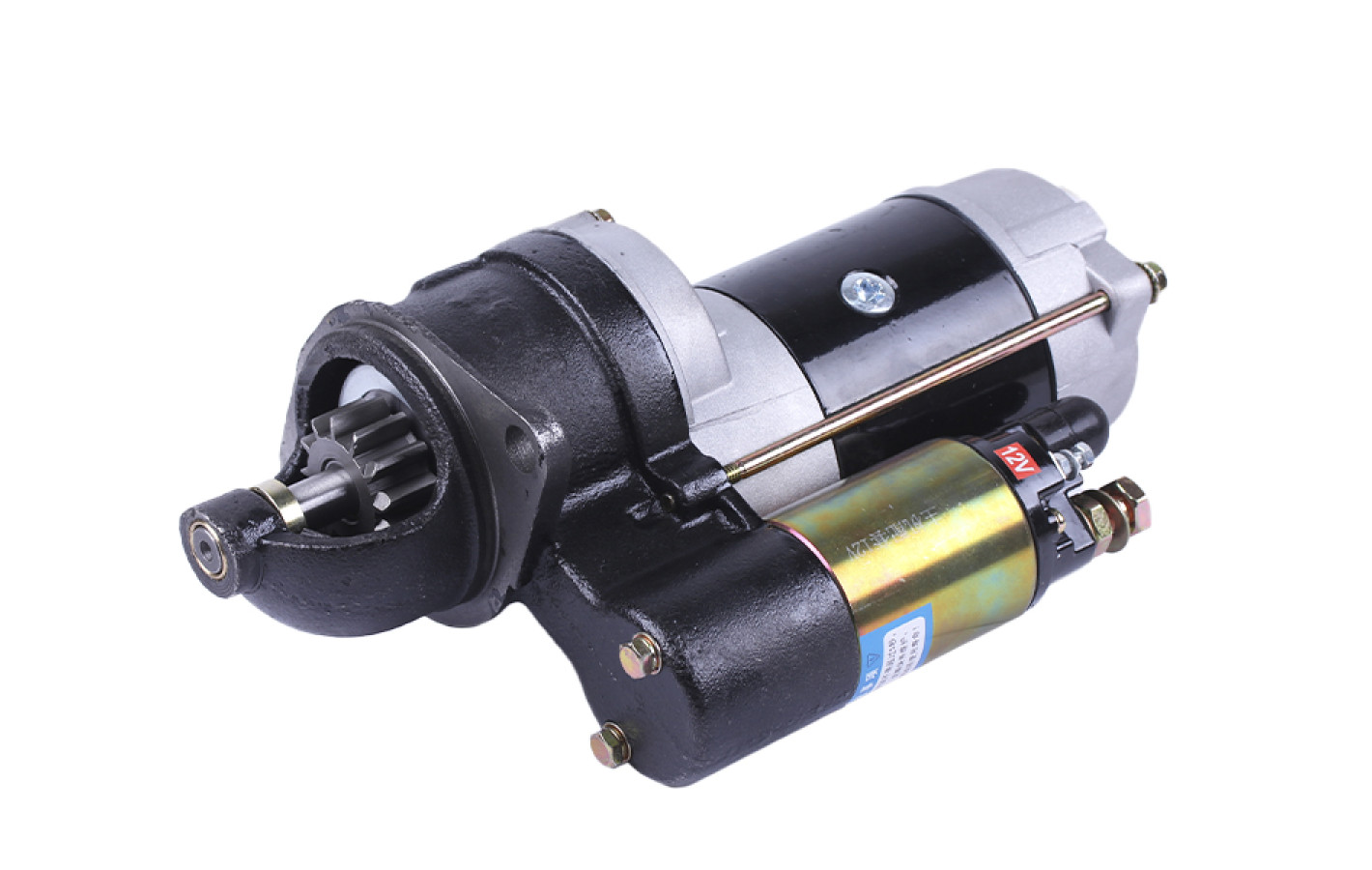 Стартер TTG QDJ1401-1 на трактор Shifeng 240, Z-11, 12V, 4.0KW, посадка 82 мм, міжболт. L-120 мм УЦІНКА