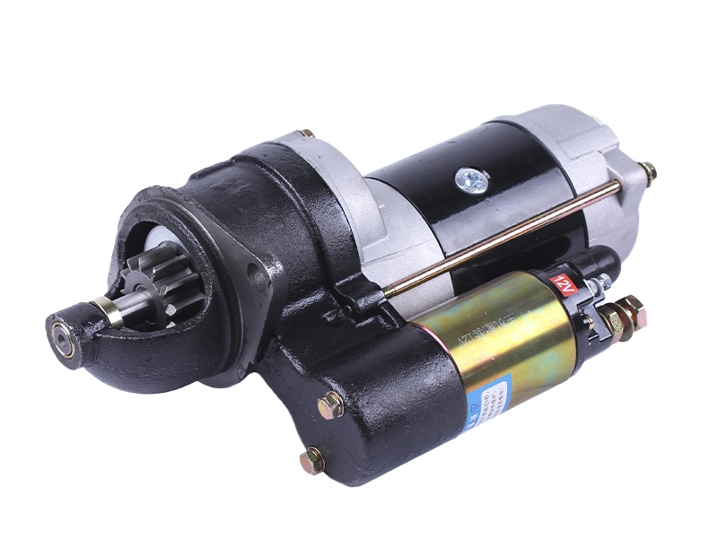 Стартер TTG QDJ1401-1 на трактор Shifeng 240, Z-11, 12V, 4.0KW, посадка 82 мм,межболт. L-120 мм УЦЕНКА