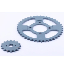 Зірка, к-т 2 шт.: ззаду + передня 41Т/16Т - 420Н - Дельта