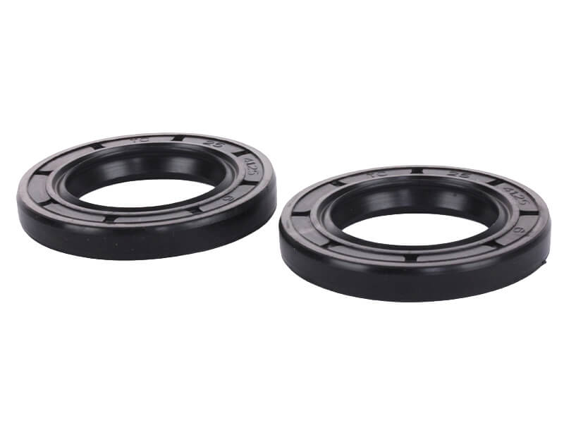 Сальники коленвала TT AGRO MOTO на бензиновий двигун 168F, к-т: 2 шт., 25×41,25×6