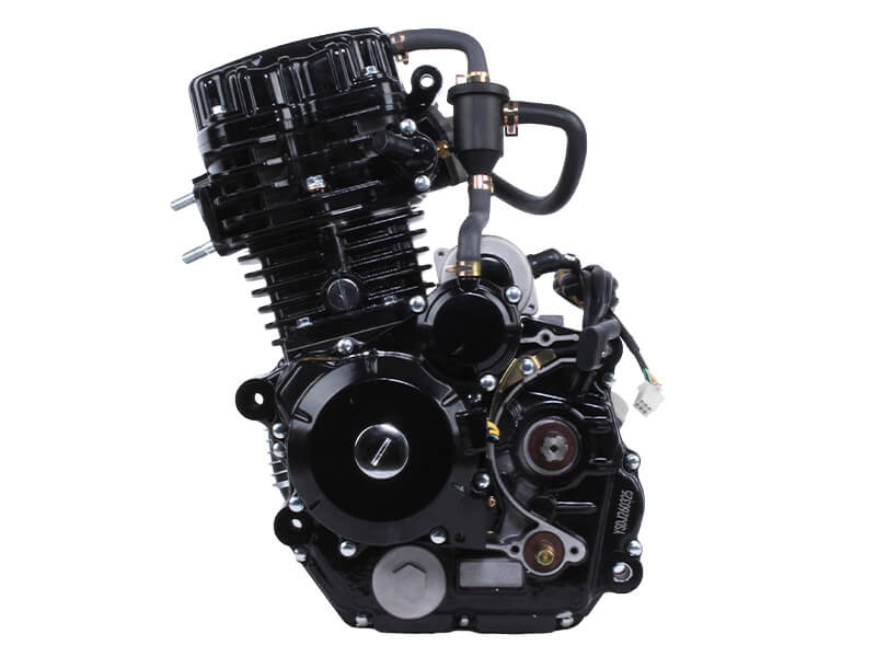 Двигатель CG300 TT AGRO MOTO на мотоцикл, L170 ММ (с водяным охлаждением, бензиновый), без сайлентблоков в местах крепления к раме