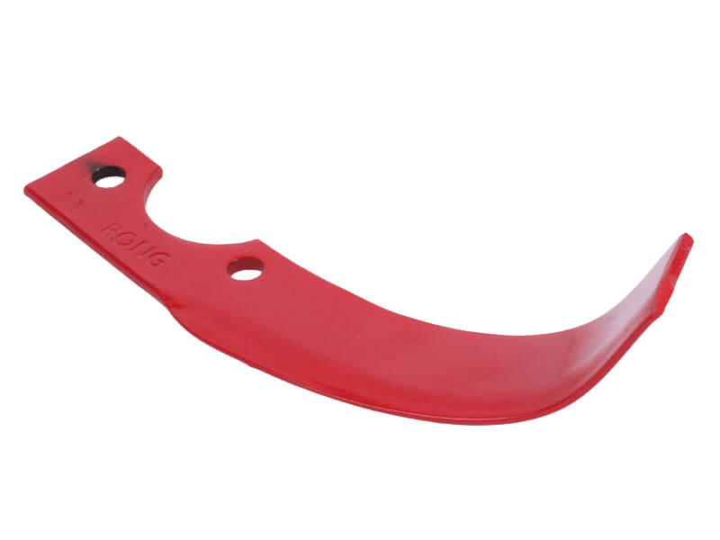 Нож фрезы правый TT AGRO MOTO на дизельный двигатель 178F/186F, L-225 мм, 325gr, краска порошковая