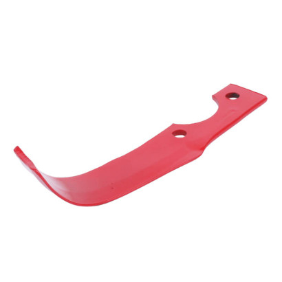 Нож фрезы левый TT AGRO MOTO на дизельный двигатель 178F/186F, 325 гр, длина 225 mm, краска порошковая
