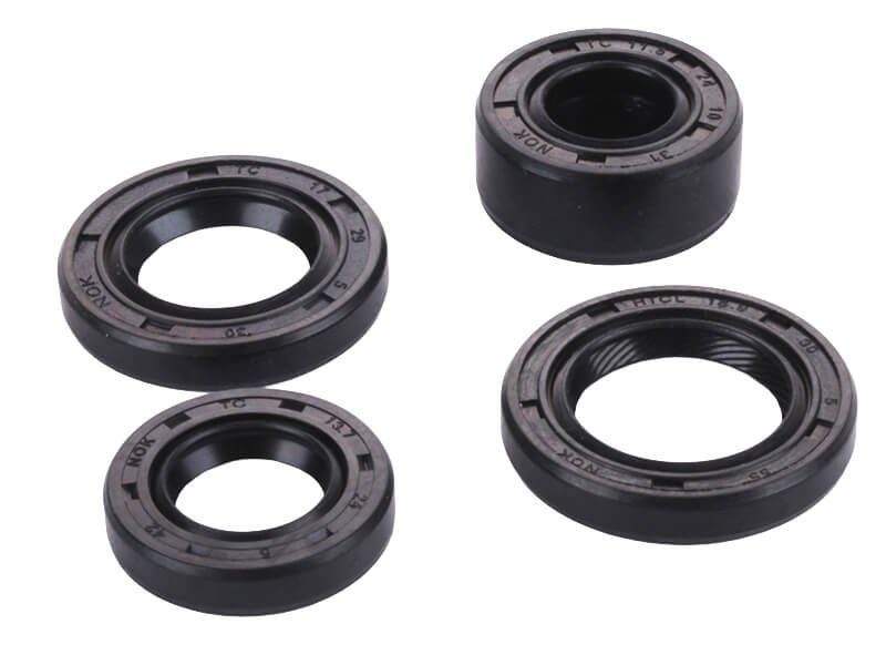 Сальники TT AGRO MOTO на мопед Актив, к-т: 4 шт., 17×29×5; 13,7×24×5; 11.6×24×10; 18,9×30×5