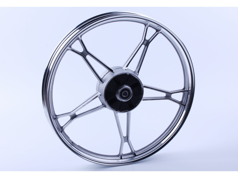 Диск задній литий Janta 17×1,4 TT AGRO MOTO silver (барабанне гальмо) 3kg на мопед Дельта/Альфа