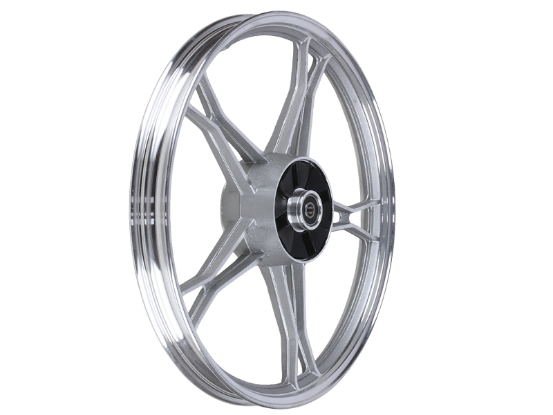 Диск задній литий Janta 17×1,4 TT AGRO MOTO silver (барабанне гальмо) 3kg на мопед Дельта/Альфа