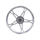 Диск задній литий Janta 17×1,4 TT AGRO MOTO silver (барабанне гальмо) 3kg на мопед Дельта/Альфа