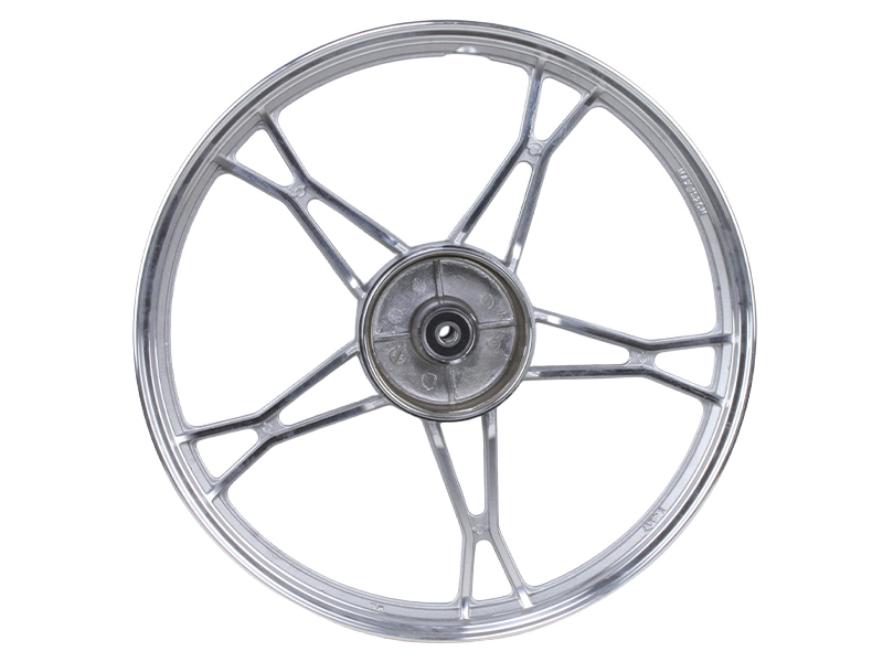 Диск задній литий Janta 17×1,4 TT AGRO MOTO silver (барабанне гальмо) 3kg на мопед Дельта/Альфа