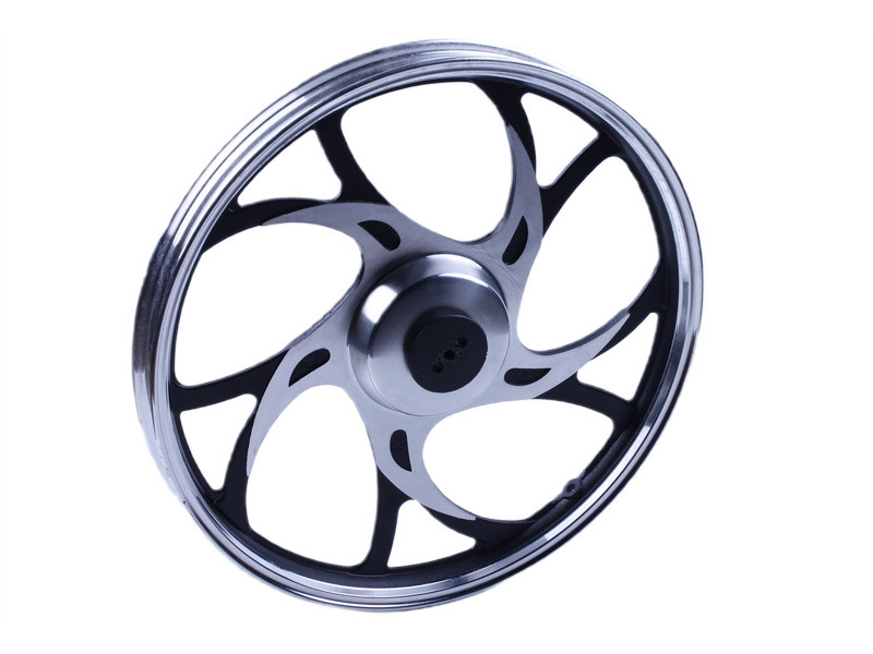 Диск передний литой Janta 17×1,4  TT AGRO MOTO (барабан. тормоз, усиленный) 3,25kg на мопед Альфа