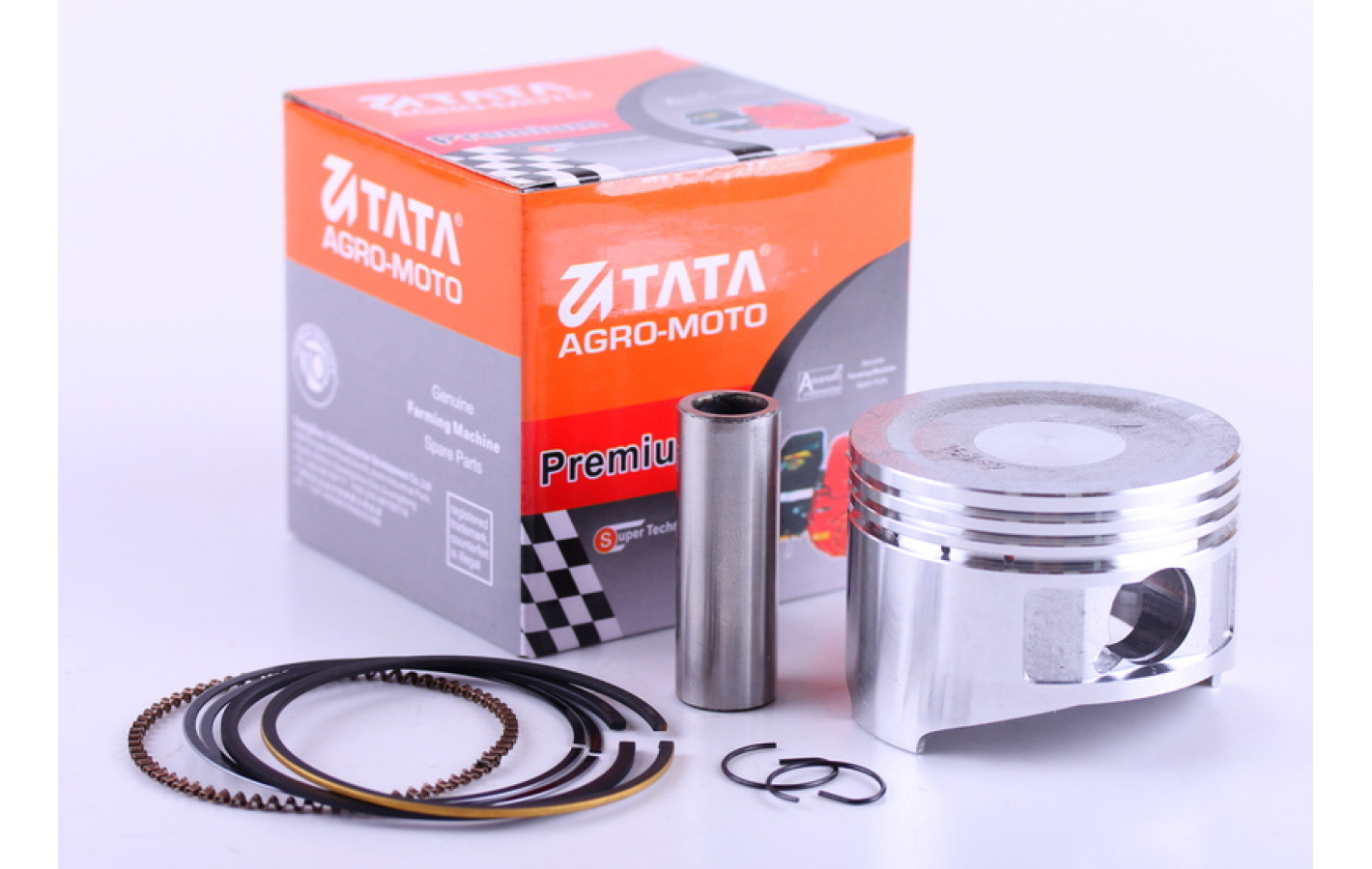 Поршневий комплект 68,00 мм STD: 9 одиниць - 168F - Premium