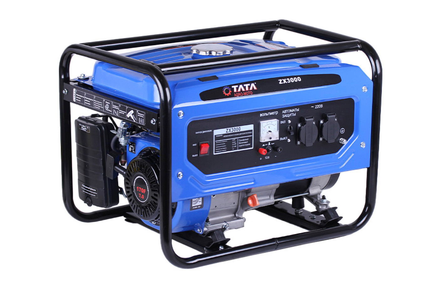 Генератор газ-бензин TΛTΛ ZX3000 2.5KW
