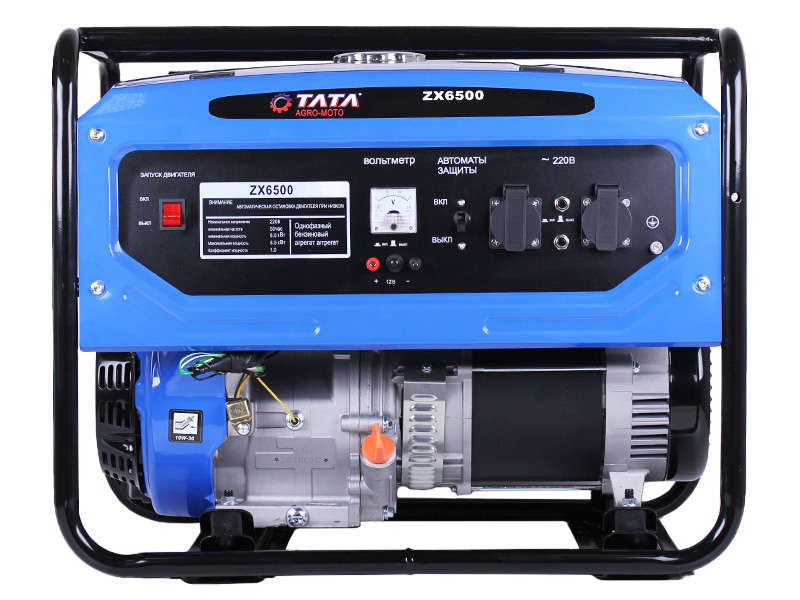 Генератор газ-бензин ZX6500 5.0/5.5KW TT AGRO MOTO
