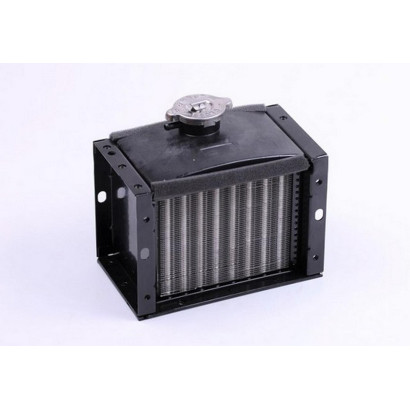 Aluminum radiator with TATA cover for diesel engine 180N