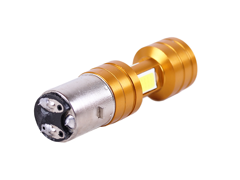 Лампа фары диодная TT AGRO MOTO, 2 кристалла линза Н6 BA20D, 12V 35/35W, LED АМ