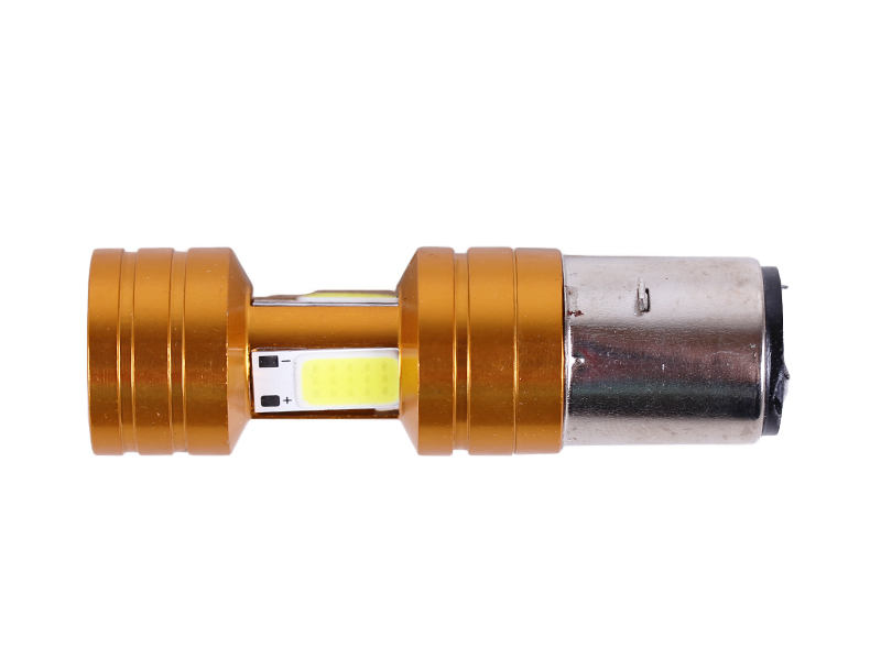 Лампа фары диодная TT AGRO MOTO, 2 кристалла линза Н6 BA20D, 12V 35/35W, LED АМ