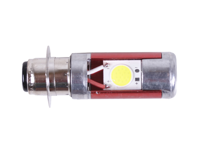 Лампа фары диодная TT AGRO MOTO, 2 кристалла, 1 усик, П15Д-25-1, 12В, 35/35W, LED