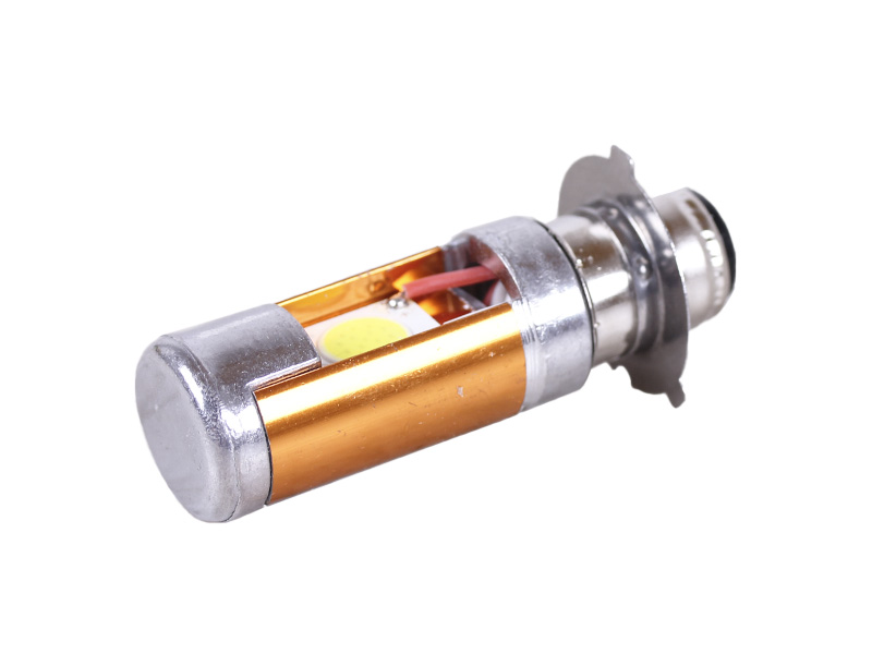 Лампа фары диодная TT AGRO MOTO, 2 кристалла, 3 усика, П15Д-25-3, 12В, 35/35W, LED