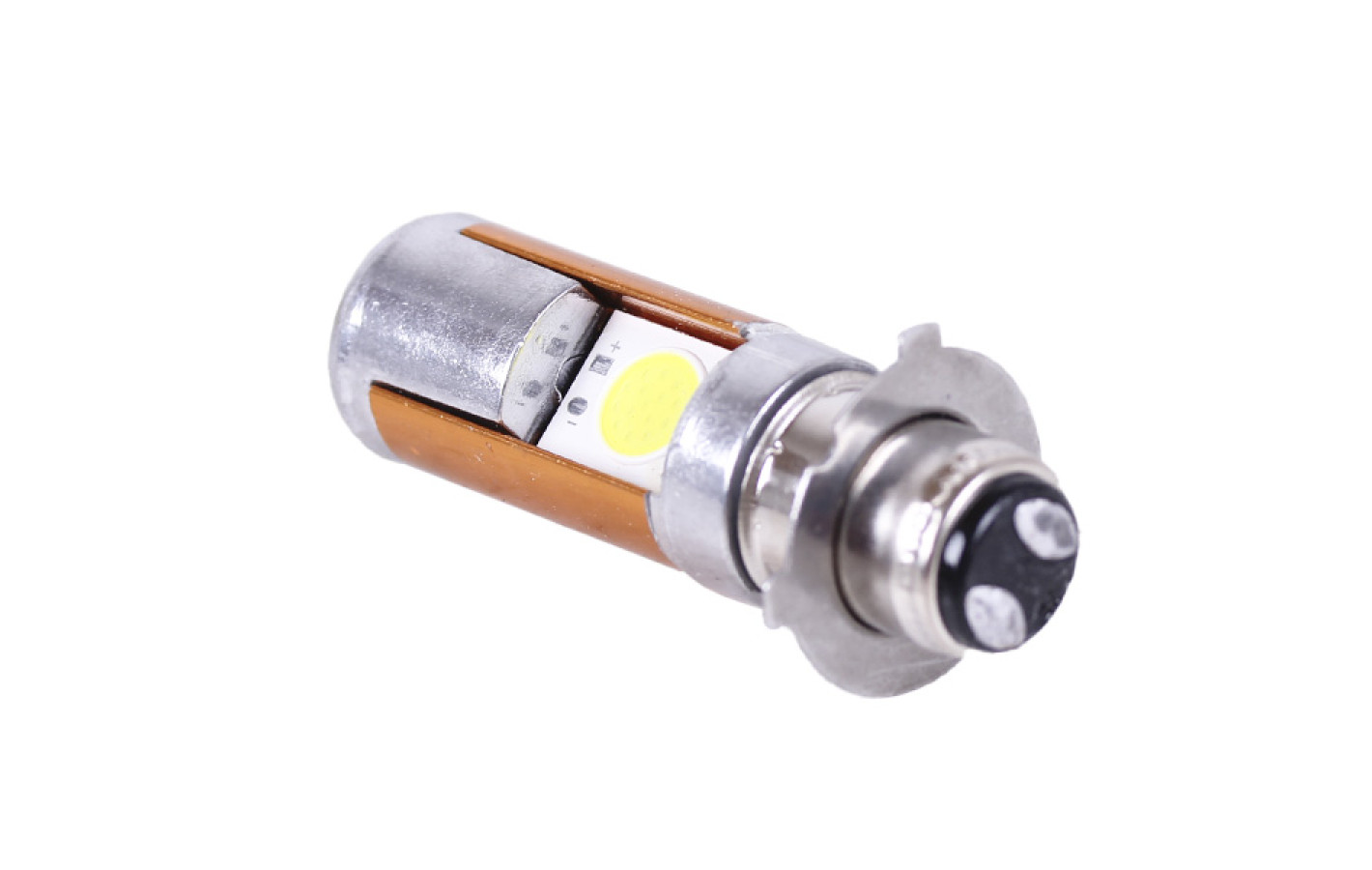 Лампа фари діодна TΛTΛ, 2 кристали, 3 вусики, П15Д-25-3, 12В, 35/35W, LED