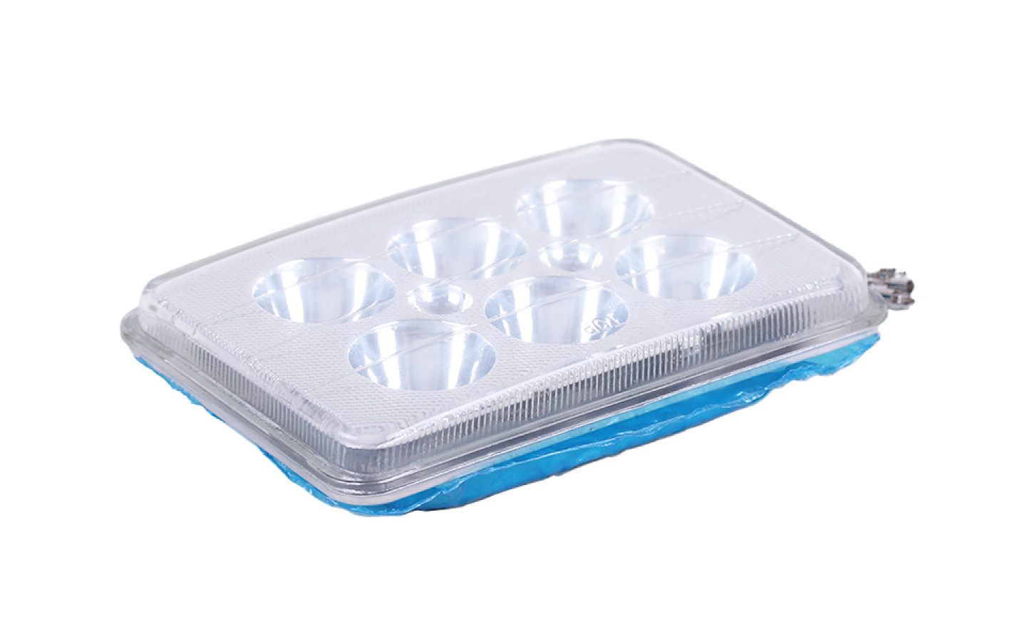 Фары квадратной передняя часть 6-LED 165*105 мм - АМ