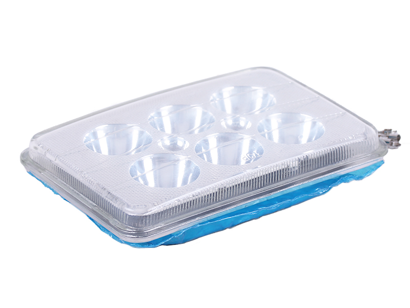 Фары квадратной передняя часть 6-LED 165×105 мм - АМ
