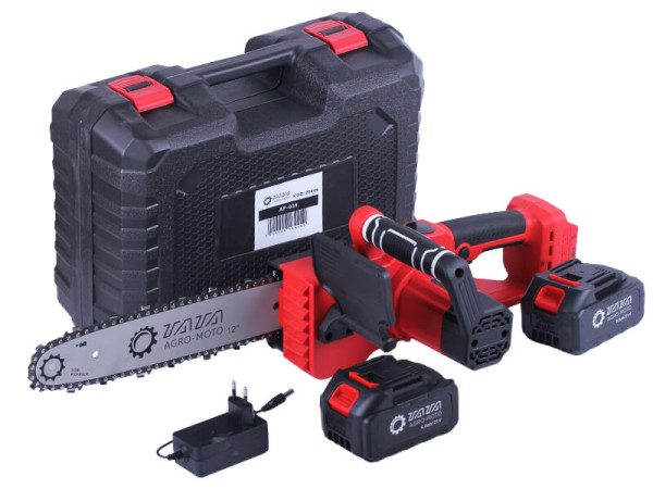 Пила акумуляторна Міні TT AGRO MOTO (TM-CS414Li, 12дюймів, 21V, 2 АКБ (3A; 4A) + зарядний пристрій)