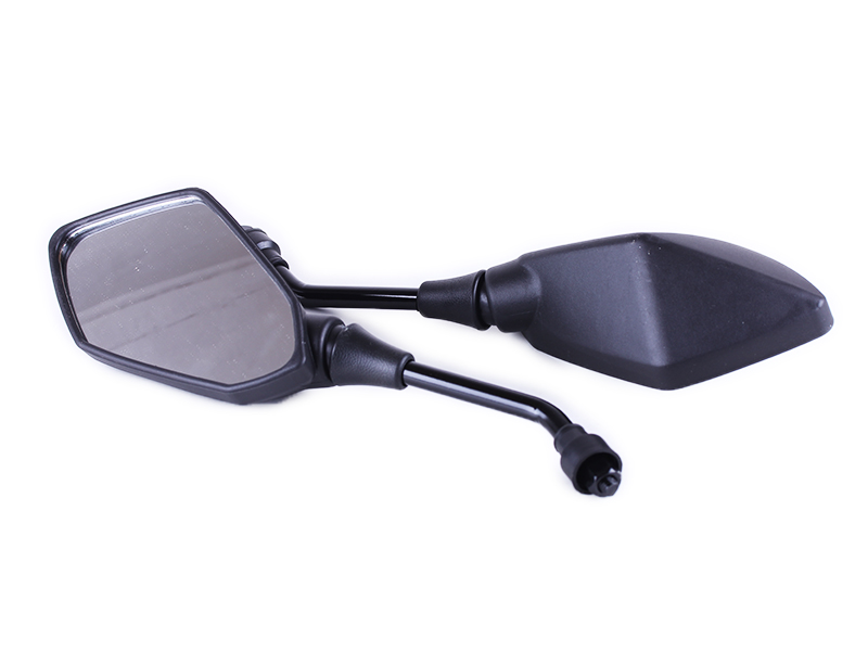Зеркала Призма TT AGRO MOTO черные на мотоцикл, М8 к-т: 2 шт.