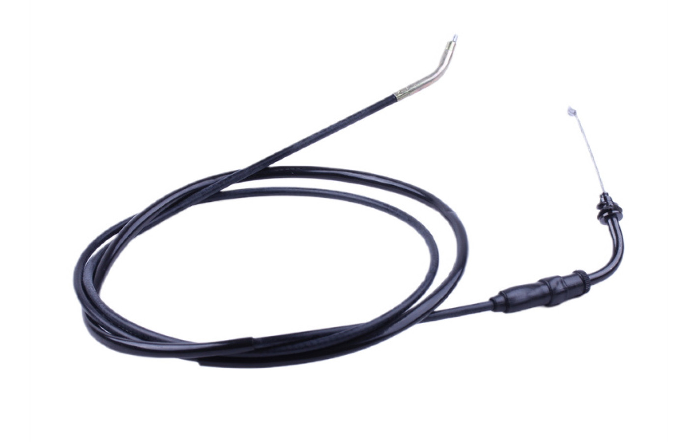 Трос газа L-1760 мм (верх резьба, низ трос) - Suzuki
